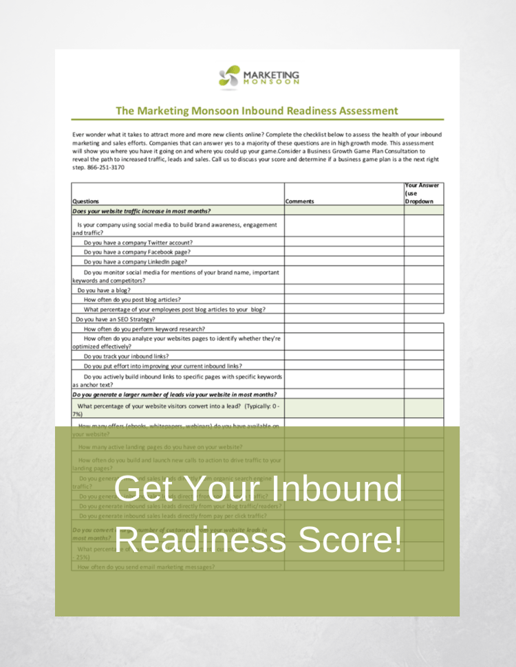 inbound marketing assessment